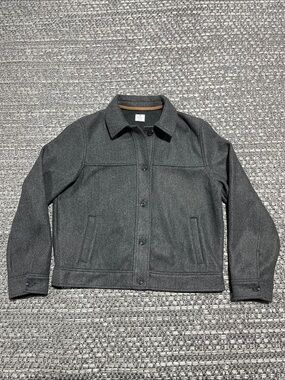 Denver Hayes | Faux Wool Cropped Jacket